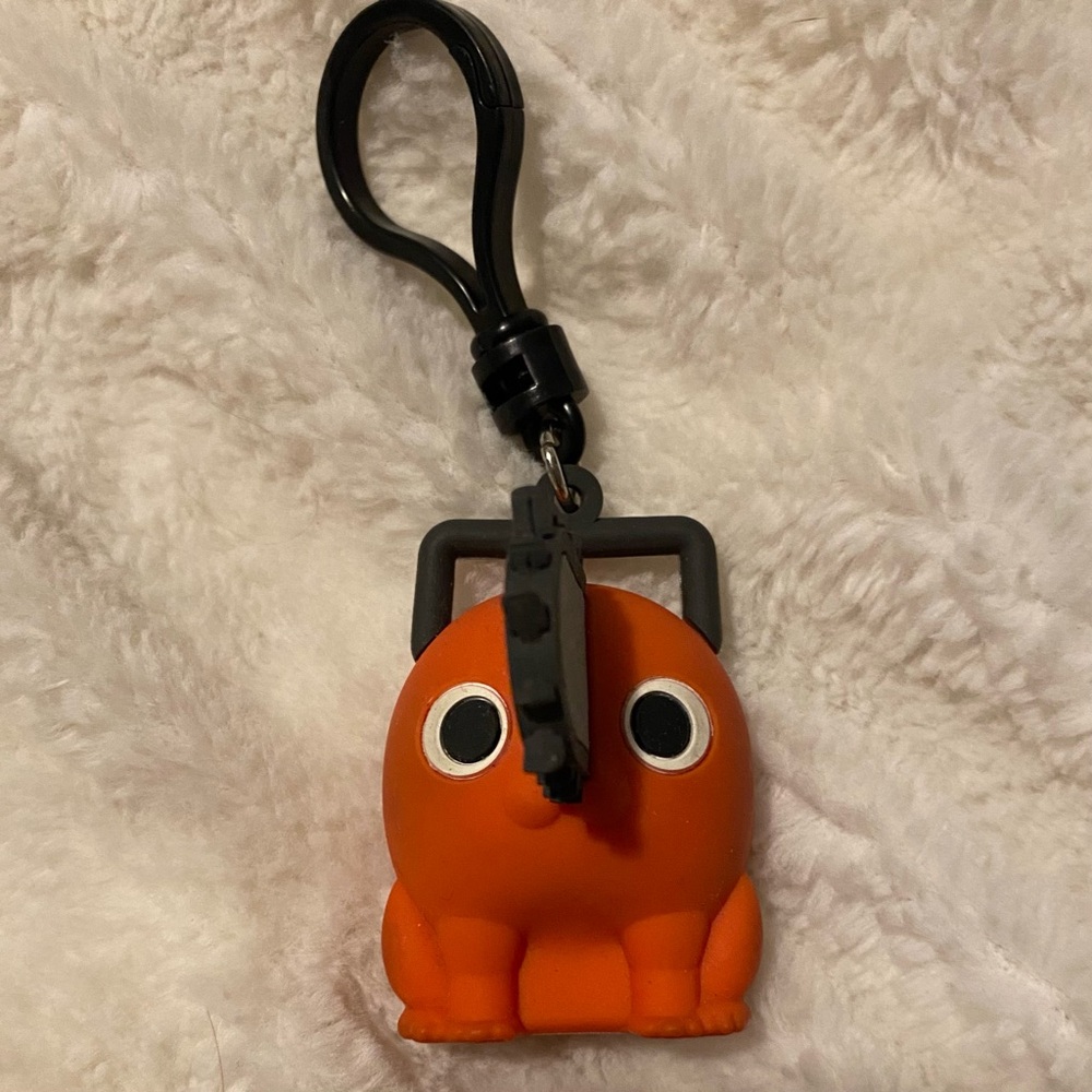 Pochita Chainsaw Man Figural Bag Clip